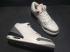 Nike Air Jordan III 3 Blanc Crack Gris Rouge Hommes Chaussures de basket-ball Cuir