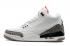 Мужские баскетбольные кроссовки Nike Air Jordan III 3 White Fire Red Cement Grey Black 136064-105