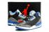 ανδρικά παπούτσια Nike Air Jordan III Retro 3 Μαύρα σπορ μπλε wolf γκρι 136064 007