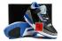 Nike Air Jordan III Retro 3 férfi cipőket Fekete sport kék farkasszürke 136064 007