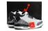 Nike Air Jordan III Retro 3 Chaussures Unisexe Blanc Noir Gris 136064