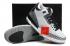 Nike Air Jordan III Retro 3 נעלי יוניסקס לבן שחור אפור 136064