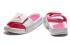 Air Jordan Hydro Slide 2 PS Blanco Vivid Rosa Zapatos para niñas jóvenes 429531-109
