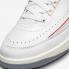 Air Jordan 2 Origins Bianco Fuoco Rosso Fir Sail Cement Grigio DR8884-101