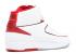 Air Jordan 2 Retro Countdown Pack Bianco Rosso 308308-162