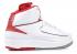 Air Jordan 2 Retro Gs Countdown Pack Bílá Neutrální Červená Šedá 308325-162