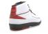 Air Jordan 2 Retro Qf Varsity Rot Weiß Schwarz 395709-101