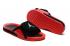 Sandały Air Jordan Hydro 4 IV Retro Bred Czarne Czerwone Sandały Kapcie 705171-001