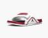 Air Jordan Hydro 4 Retro Metallic Zilver Rood Wit Zwart Vrijetijdsschoenen 532225-102