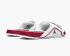 Air Jordan Hydro 4 Retro Metallic Silver Red White Black Повседневные туфли 532225-102