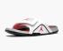 Повседневные туфли Air Jordan Hydro 4 Retro Metallic Silver Red White Black 532225-104