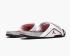 Повседневные туфли Air Jordan Hydro 4 Retro Metallic Silver Red White Black 532225-104