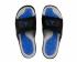 Sepatu Kasual Air Jordan Hydro 4 Retro Soar Black Blue 532225-004