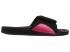 Air Jordan Hydro Retro 4 สีดำสีชมพูผู้หญิงรองเท้าแตะรองเท้าแตะ 705175-009