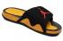 Nike Air Jordan Hydro 4 geelzwarte sandalen, pantoffels 705163-803