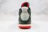 2020 Kırık Beyaz x Air Jordan 4 Bred Siyah Kırmızı Yeşil CV9388-001,ayakkabı,spor ayakkabı