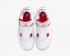 Air Jordan 4 Retro GS University Red White Metallic Silver Pack Chaussures 408452-112