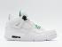 баскетболни обувки Air Jordan 4 Retro GS White Pine Green Metallic Silver 408452 113