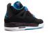 Air Jordan 4 Retro Gs Siyah Canlı Pembe Mavi Beyaz Dinamik 487724-019,ayakkabı,spor ayakkabı