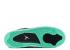 Air Jordan 4 Retro Gs Verde Glow Grigio Cemento Nero Scuro 408452-033