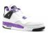 Air Jordan 4 Retro Gs Violet Neutral White Ultrvlt Grey 487724-108