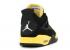 Air Jordan 4 Retro Ls Thunder Tour Black White Yellow 314254-071