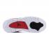 Air Jordan 4 Retro Ps Alternate 89 สีขาวสีดำยิมสีแดง 308499-106