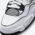 Air Jordan 4 Retro SE DIY GS Blanc Noir Volt Chaussures DC4101-100