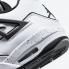 Air Jordan 4 Retro SE DIY GS Bianco Nero Volt Scarpe DC4101-100