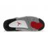 Air Jordan 4 Retro Se GS Black Canvas Steel Fire Light Grey Белый Красный DV0553-006