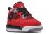 Air Jordan 4 Retro Toddler Toro Fire Grey Cement Czarny Biały Czerwony 308500-603