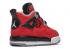 Air Jordan 4 Retro Bambino Toro Fire Grigio Cemento Nero Bianco Rosso 308500-603