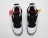 Air Jordan 4 Retro Blanco Negro Zapatos de baloncesto para hombre 840606-316