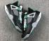 Баскетбольные кроссовки Air Jordan 4 VI Retro Grey Black Green 358375-066
