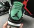 รองเท้าบาสเก็ตบอล Air Jordan 4 VI Retro Grey Black Green 358375-066