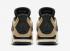 Air Jordan 4 Bayan Mantar Siyah Fossil Soluk Fildişi AQ9129-200,ayakkabı,spor ayakkabı