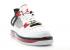 Air Jordan Fusion 4 White Varsity Merah Hitam 364342-161