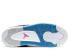 エア ジョーダン ガールズ 4 レトロ PS ピンク ヴィヴド ブルー ホワイト ブラック ダイナミック 487725-019 、靴、スニーカー