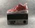 LV X Air Jordan 4 Retro White Red Basketball Shoes AQ9129-020