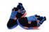 Nike Air Jordan 4 Cavs GS Jeugd Kinderen Zwart Blauw Oranje 408452-027