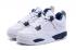 รองเท้าเด็ก Nike Air Jordan 4 Retro BG Legend Blue Youth 408452-107