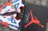 Nike Air Jordan 4 Retro OG Wit Blauw Oranje 308497-171