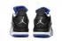 Nike Air Jordan IV Retro 4 Alternate Motorsports 2017 Nero Blu Scarpe da basket 308497-006