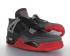 לנשים Nike Air Jordan 4 Retro High OG שחור אדום נעלי גברים 308497-660