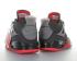 Dámské Nike Air Jordan 4 Retro High OG Black Red Pánské boty 308497-660