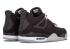Nike Air Jordan IV 4 Retro Denim Material נעלי גברים שחורות 487724