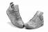 Nike Air Jordan 4 MATRIX 3D Silver, modische Herren-Sneaker