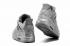 Nike Air Jordan 4 MATRIX 3D Silver, modische Herren-Sneaker