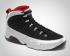 Air Jordan 9 Johnny Kilroy Siyah Spor Salonu Kırmızı Metalik Platin 302370-012,ayakkabı,spor ayakkabı