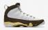 Air Jordan 9 Melo Beyaz Kahverengi Altın 302370-122, ayakkabı, spor ayakkabı